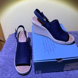 Tom’s Monica, black Oxford 8.5